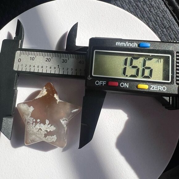 Flower Agate Star Carving‎ (4) - Picture 8 of 9